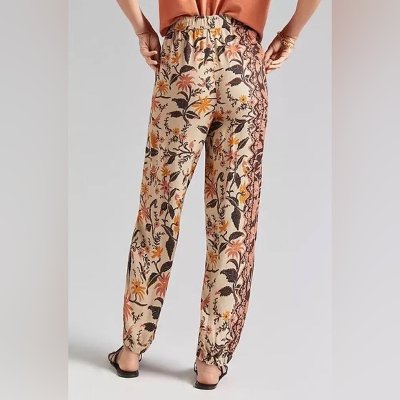 Anthropologie Smocked Balloon Leg Pants Size 2 - Picture 4 of 15